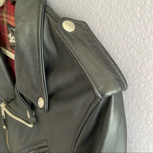 Men’s Vintage Schott Leather Jacket - MADE IN USA! - Picture 5 of 10